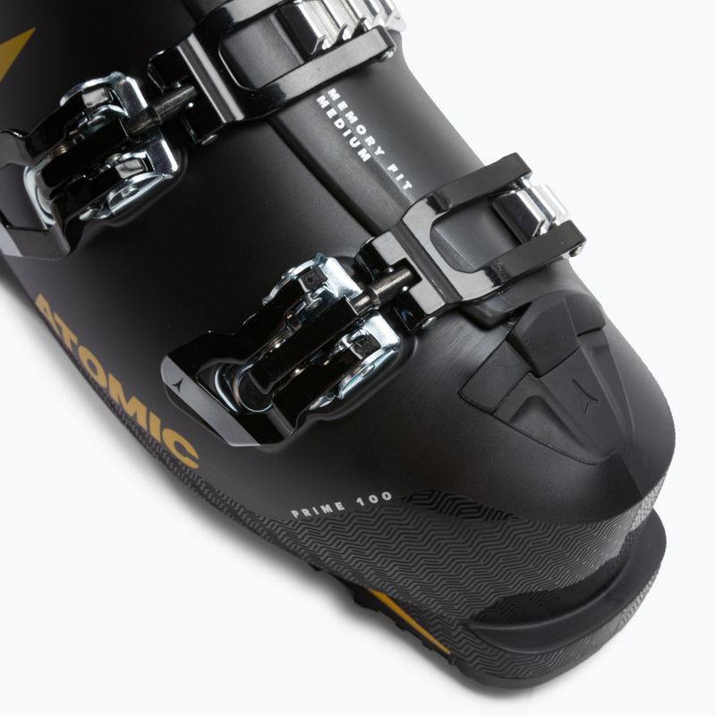 Черевики лижні чоловічі Atomic Hawx Prime 100 GW black/grey/saffron 7