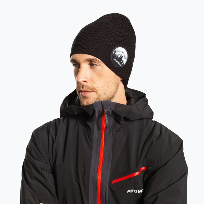 Шапка зимова Atomic Alps Peak Beanie black 2