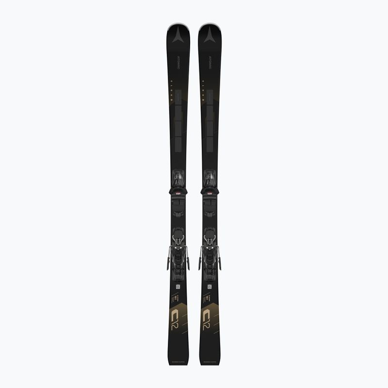 Жіночі лижі Atomic Cloud C12 Revoshock C + кріплення M10 GW чорні