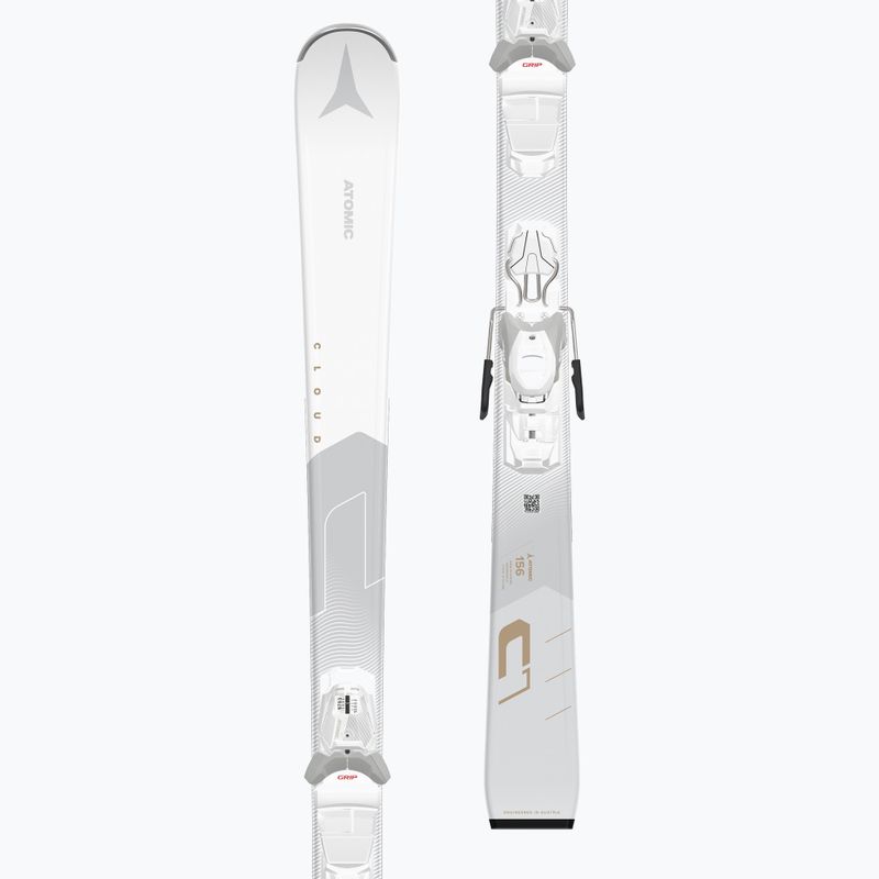 Лижі жіночі Atomic Cloud C7 White + кріплення M10 GW 10