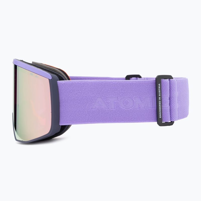 Окуляри гірськолижні Atomic Four Pro HD purple/pink copper 5