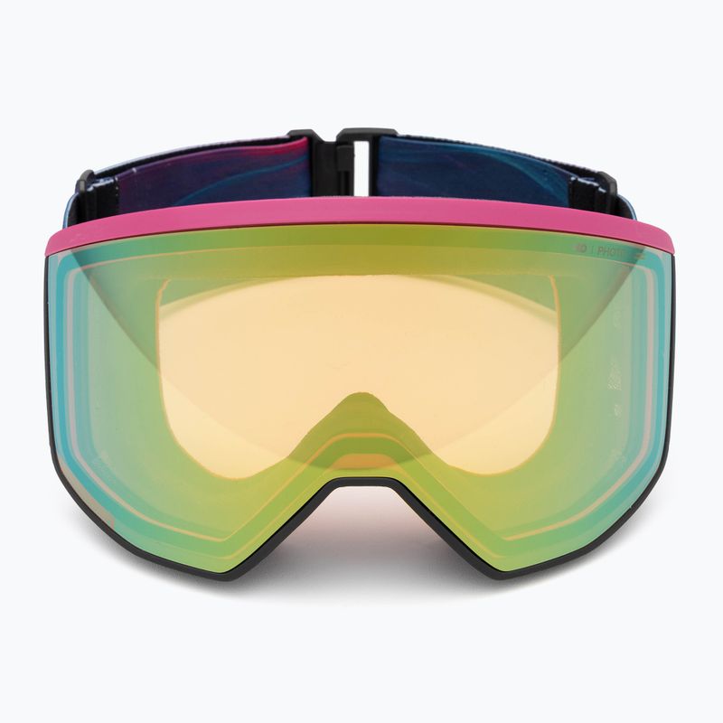 Окуляри гірськолижні Atomic Four Pro HD Photo green/purple/cosmos/green gold 3