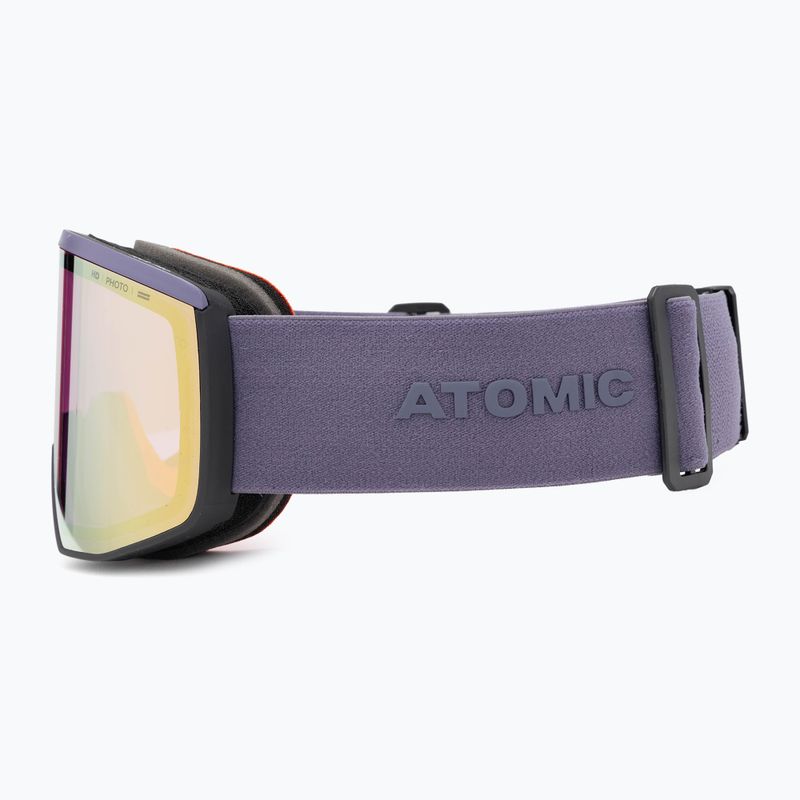 Окуляри гірськолижні Atomic Four Pro HD Photo dark purple/amber gold 5