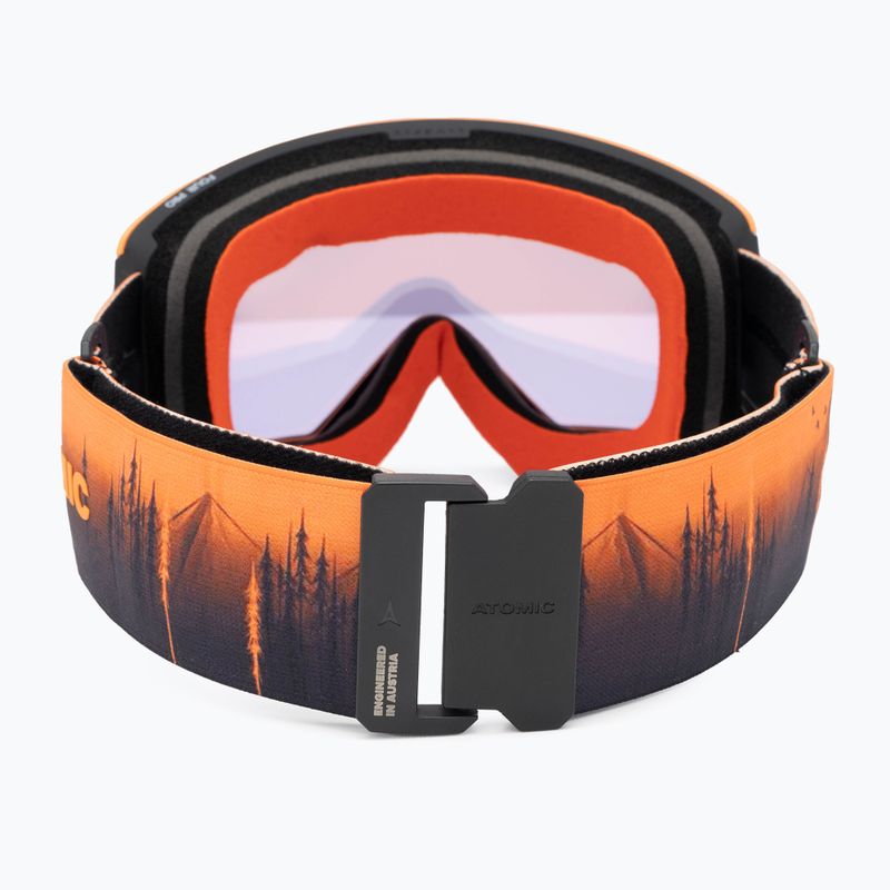 Окуляри гірськолижні Atomic Four Pro HD Photo black/orange/tree/amber gold 4