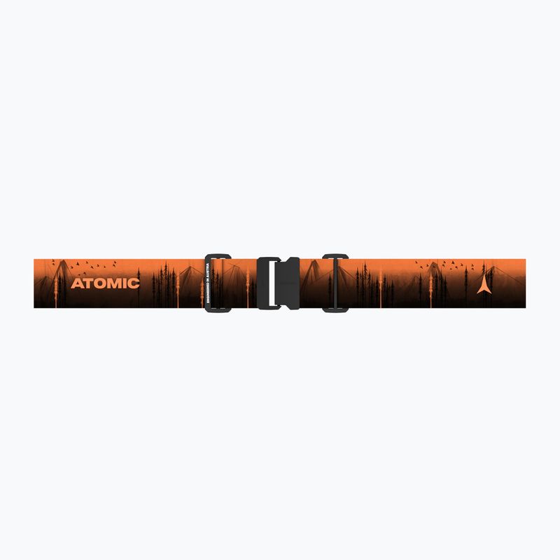 Окуляри гірськолижні Atomic Four Pro HD Photo black/orange/tree/amber gold 6