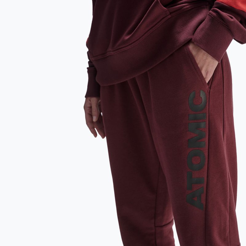 Штани Atomic RS Sweat maroon 3