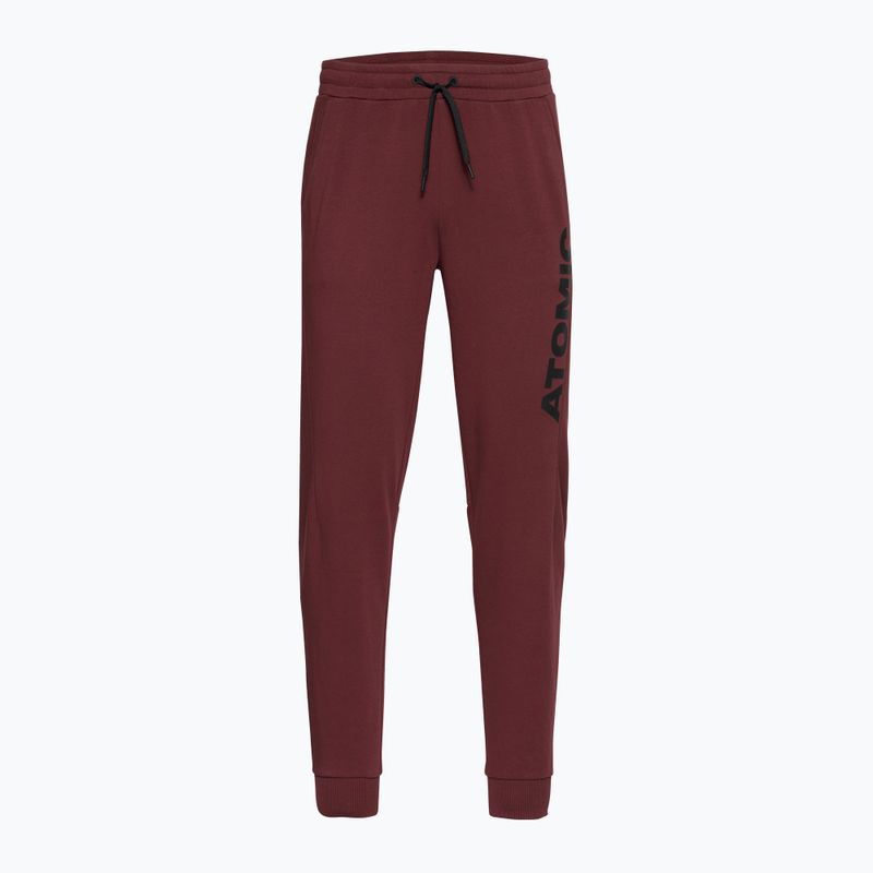 Штани Atomic RS Sweat maroon 4