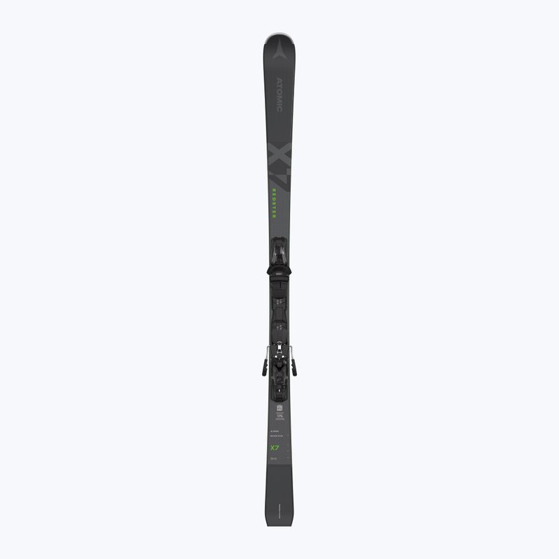 Гірські лижі Atomic Redster X7 + M12 GW сірий/зелений 2