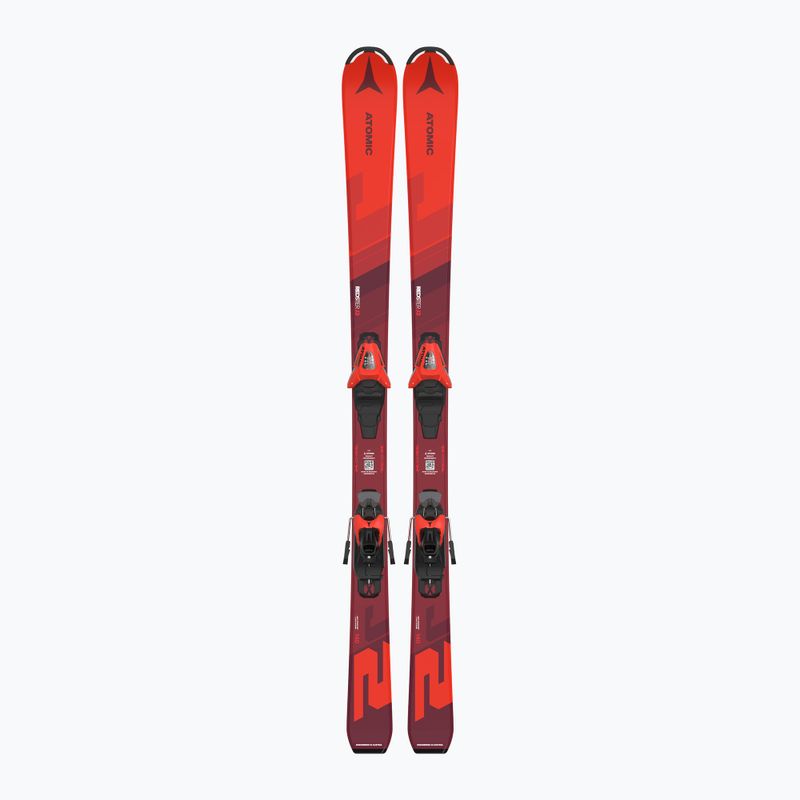 Лижі дитячі Atomic Redster J2 JTM + кріплення C5 GW red