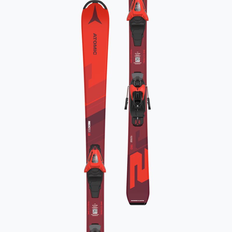 Лижі дитячі Atomic Redster J2 JTM + кріплення C5 GW red 5