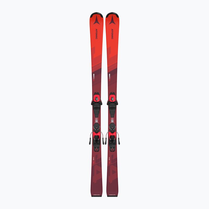 Лижі дитячі Atomic Redster J4 JTM + кріплення L6 GW red