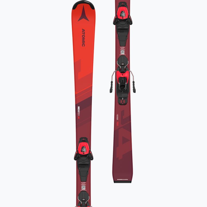 Лижі дитячі Atomic Redster J4 JTM + кріплення L6 GW red 10