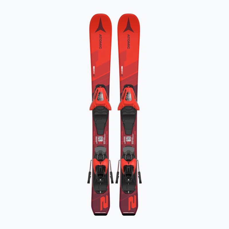 Лижі дитячі Atomic Redster J2 JTXS + кріплення C5 GW red