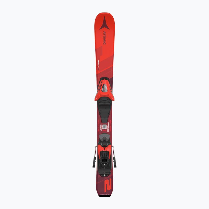 Лижі дитячі Atomic Redster J2 JTXS + кріплення C5 GW red 3