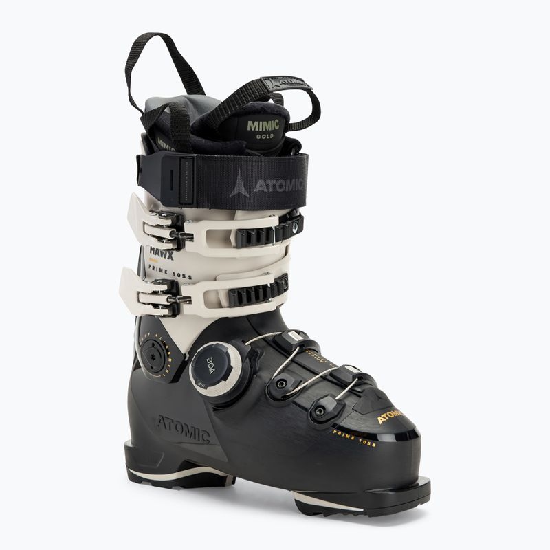 Жіночі гірськолижні черевики Atomic Hawks Prime 105 S BOA W GW black/stone/gold