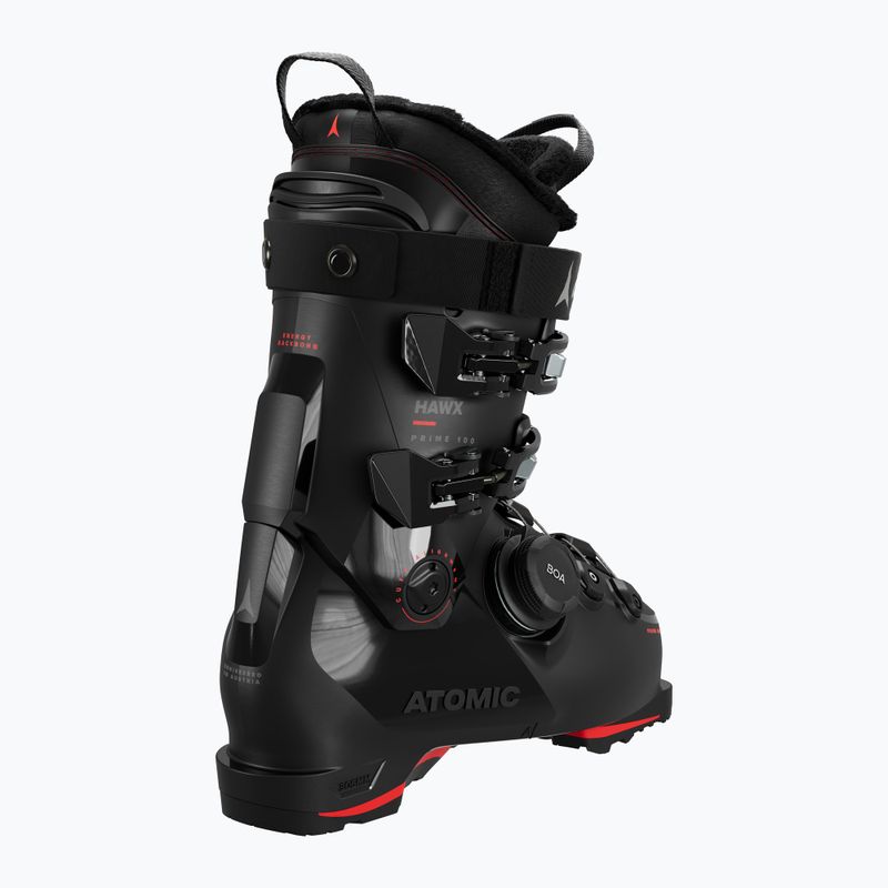 Чоловічі гірськолижні черевики Atomic Hawks Prime 100 BOA GW чорні/червоні 7