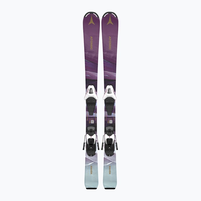 Лижі дитячі Atomic Maven Girl JTS + кріплення C5 GW laven