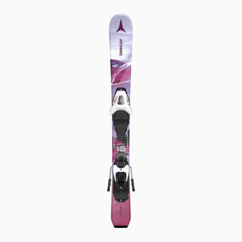 Лижі дитячі Atomic Maven Girl JTXS + кріплення C5 GW pink 3