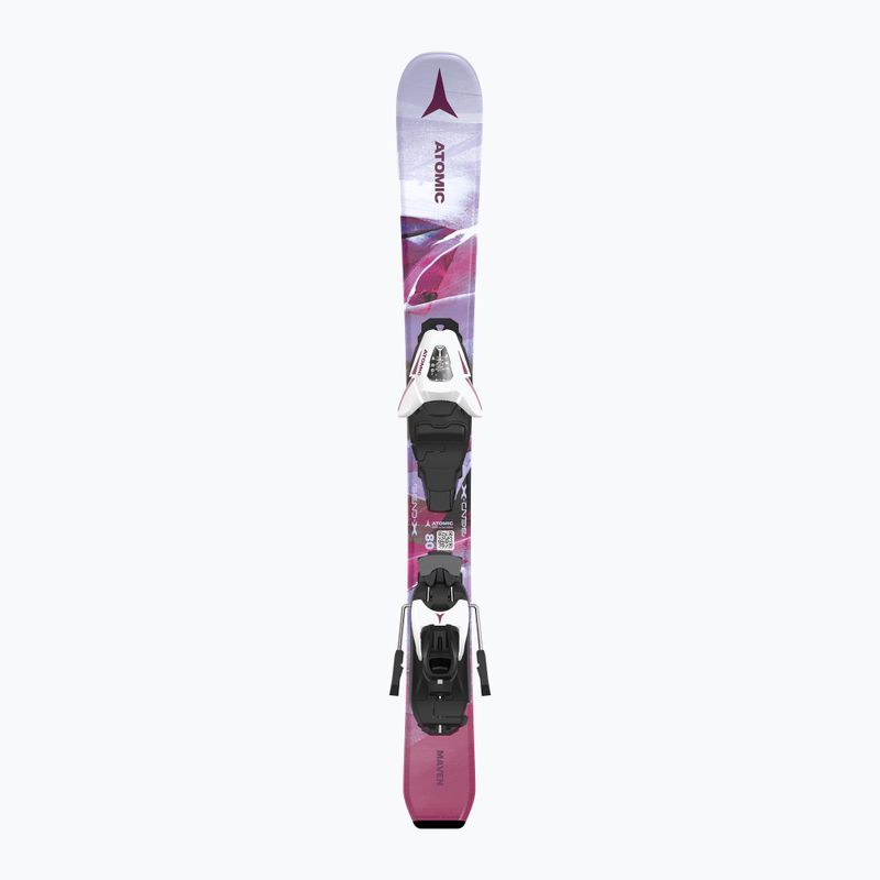 Лижі дитячі Atomic Maven Girl JTXS + кріплення C5 GW pink 4