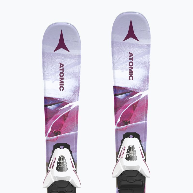 Лижі дитячі Atomic Maven Girl JTXS + кріплення C5 GW pink 9