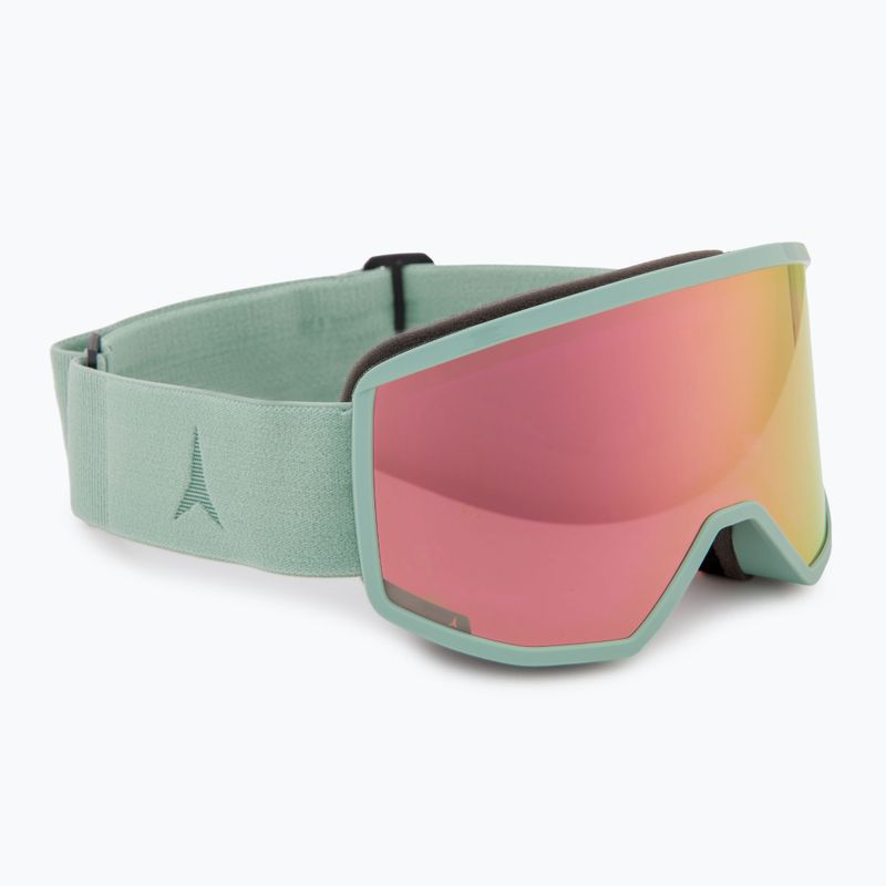Окуляри лижні Atomic Four HD pistachio/pink copper hd