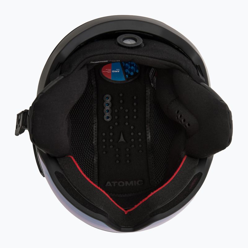 Шолом гірськолижний Atomic Revent GT Amid Visor HD black/green hd 6