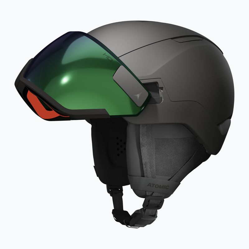 Шолом гірськолижний Atomic Revent GT Amid Visor HD black/green hd 3