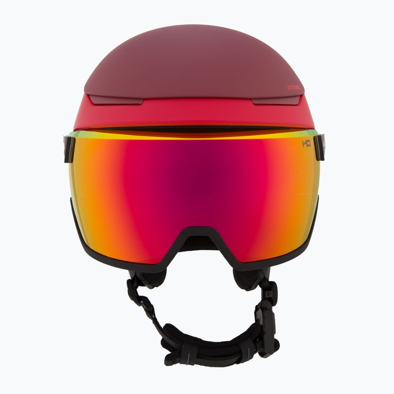 Шолом гірськолижний Atomic Revent GT Amid Visor HD red/red hd 2
