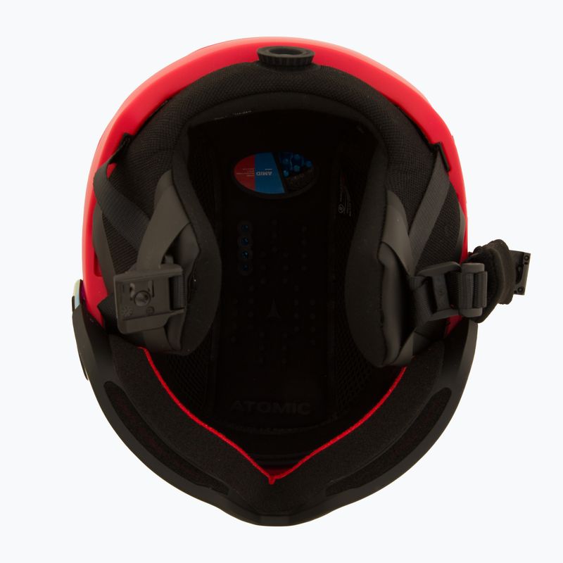 Шолом гірськолижний Atomic Revent GT Amid Visor HD red/red hd 5