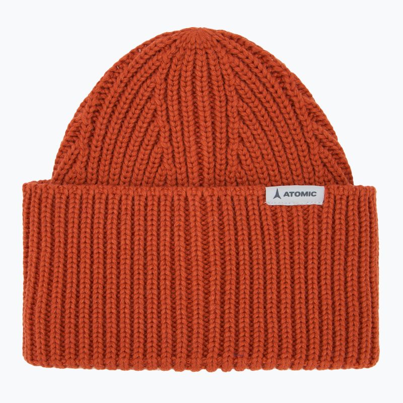 Шапка зимова Atomic Alps Knit Beanie rust