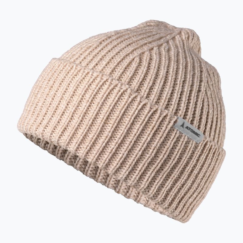 Шапка зимова Atomic Alps Knit Beanie beige 5