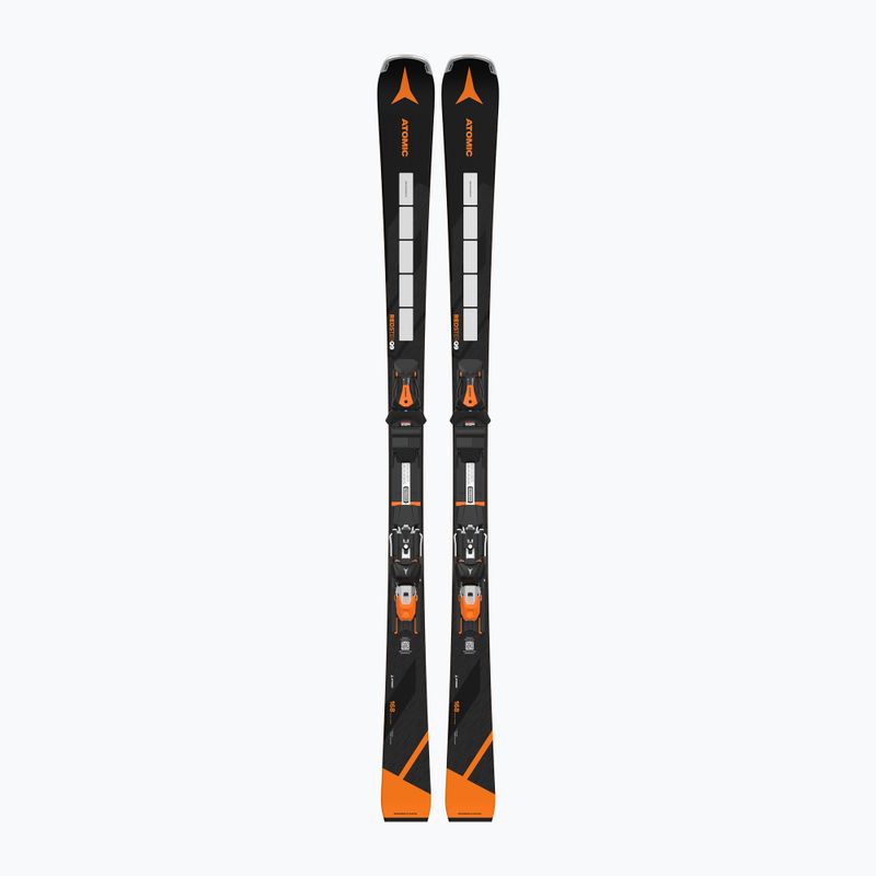 Лижі гірські Atomic Redster Q9 Revoshock S + Кріплення I12 GW black/orange