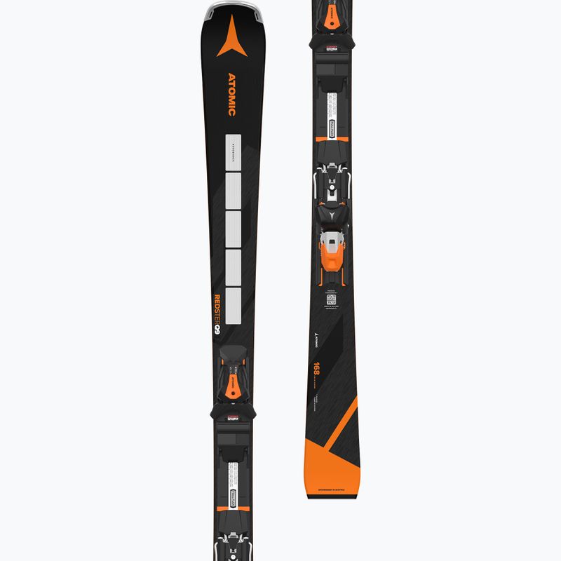 Лижі гірські Atomic Redster Q9 Revoshock S + Кріплення I12 GW black/orange 8