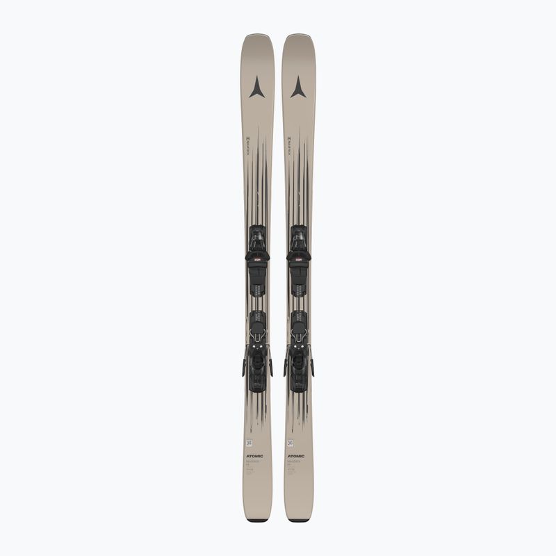 Гірські лижі Atomic Maverick 84 + кріплення M10 GW sand/black