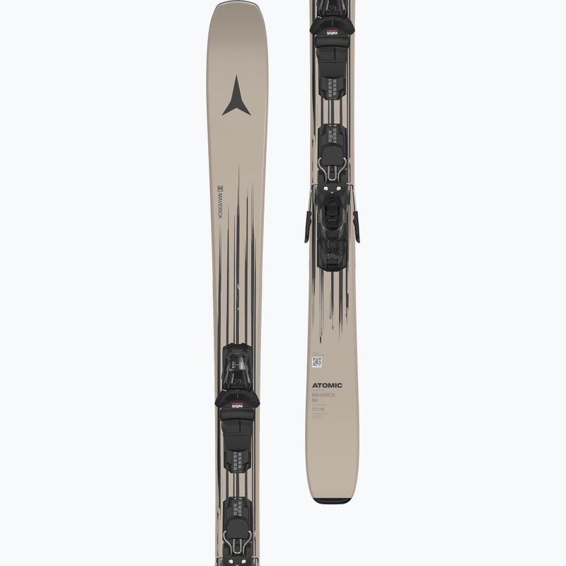 Гірські лижі Atomic Maverick 84 + кріплення M10 GW sand/black 7