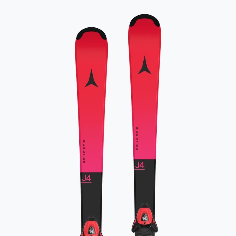 Лижі гірські дитячі Atomic Redster J4 + Кріплення L6 GW red tension/black 8