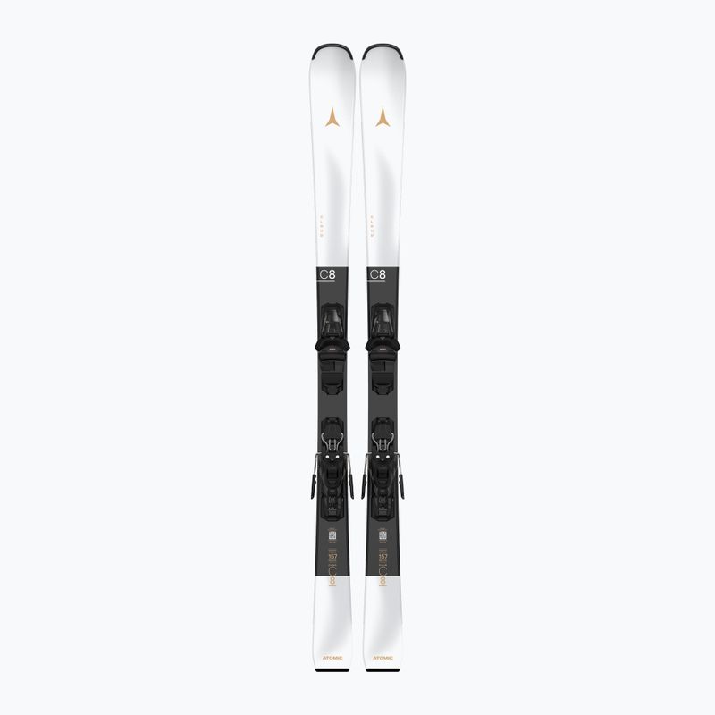 Жіночі гірські лижі Atomic Cloud C8 + кріплення M10 GW white/black