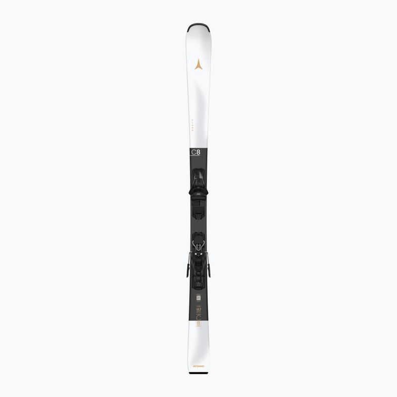 Жіночі гірські лижі Atomic Cloud C8 + кріплення M10 GW white/black 4