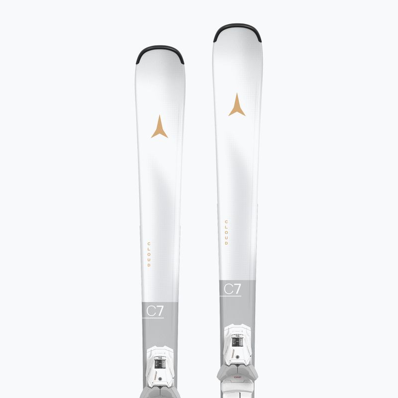 Лижі гірські жіночі Atomic Cloud C7 White + Кріплення M10 GW white 8