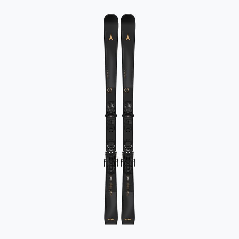 Лижі гірські жіночі Atomic Cloud C7 Black + Кріплення M10 GW black