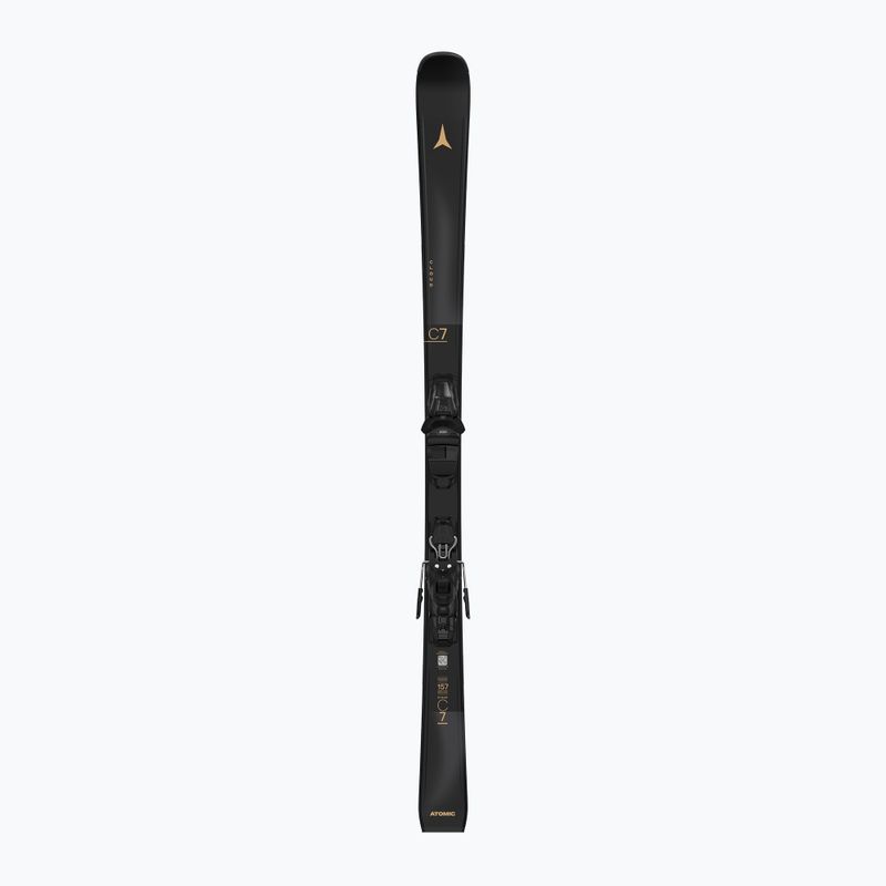 Лижі гірські жіночі Atomic Cloud C7 Black + Кріплення M10 GW black 4