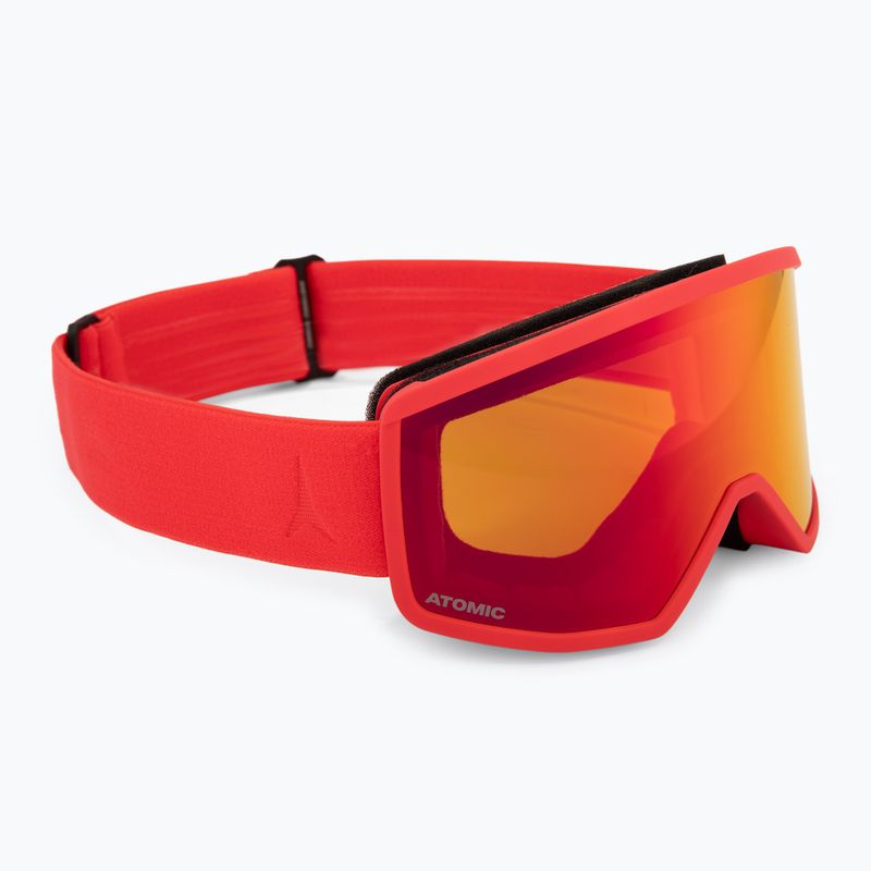 Окуляри гірськолижні дитячі Atomic Four Jr Flash red/red flash