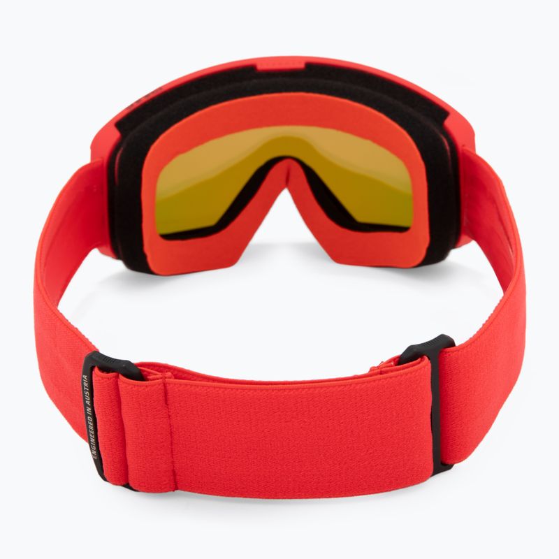 Окуляри гірськолижні дитячі Atomic Four Jr Flash red/red flash 3