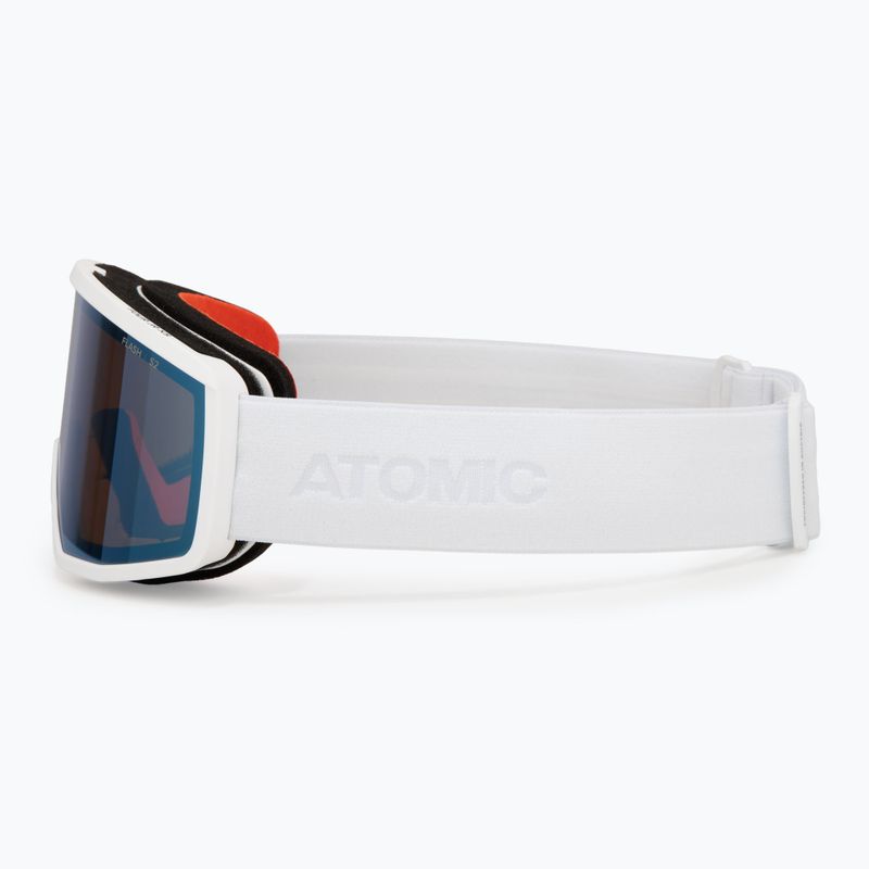 Окуляри гірськолижні дитячі Atomic Four Jr Flash white/blue flash 4