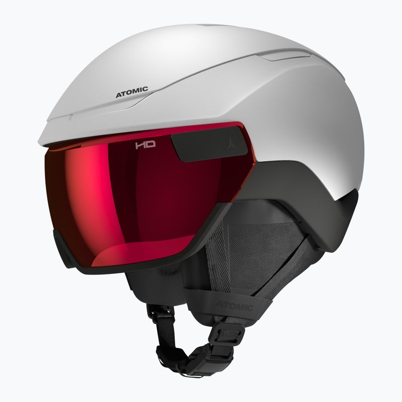 Лижний шолом Atomic Revent GT Amid Visor HD white/black/red hd
