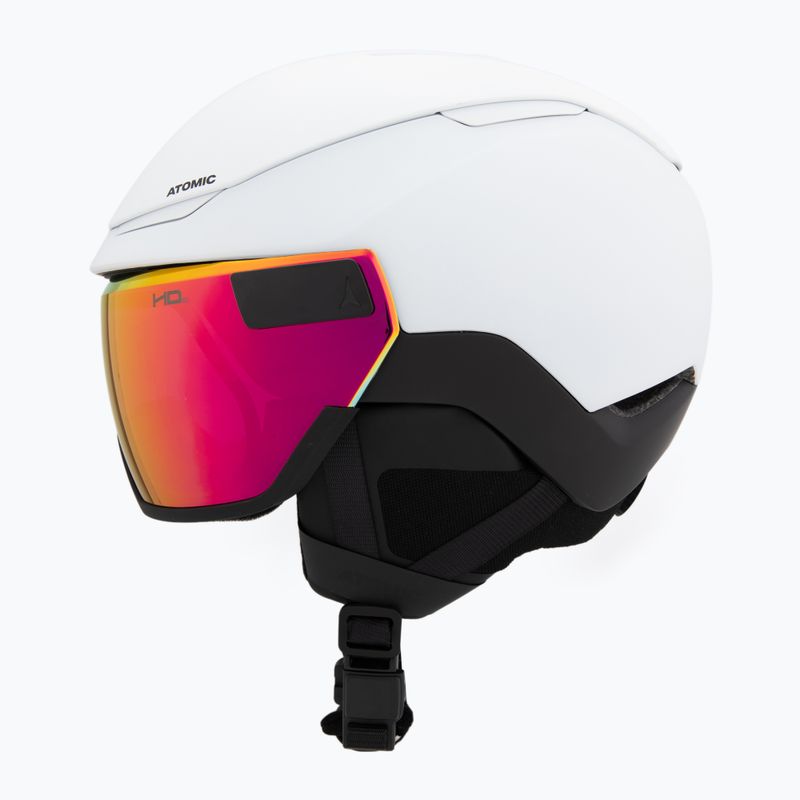 Шолом гірськолижний Atomic Revent GT Amid Visor HD white/black/red hd 3