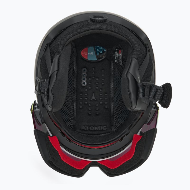 Шолом гірськолижний Atomic Revent GT Amid Visor HD white/black/red hd 5