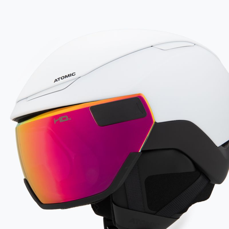 Шолом гірськолижний Atomic Revent GT Amid Visor HD white/black/red hd 7
