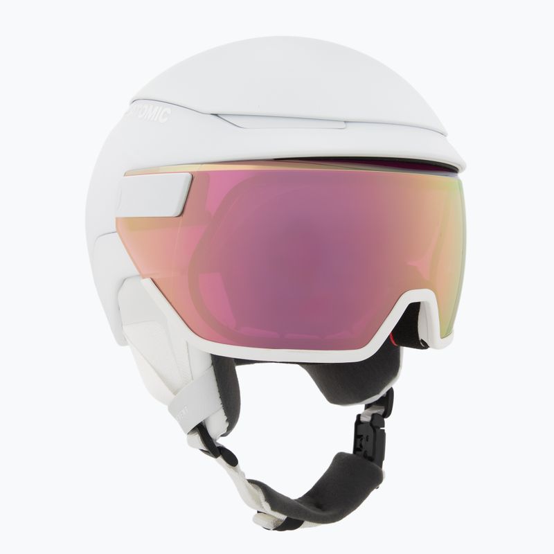 Шолом гірськолижний Atomic Revent GT Amid Visor HD white heather/pink chopper hd