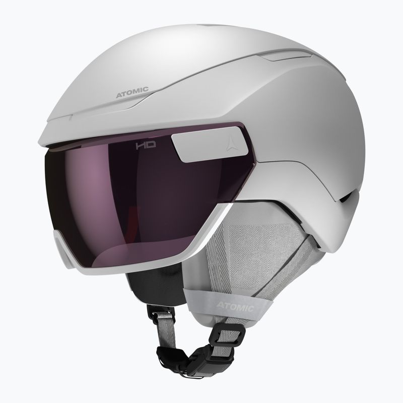 Лижний шолом Atomic Revent GT Amid Visor HD white heather/pink chopper hd